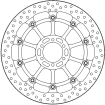 Disc frana MOTO-MASTER BRAKE ROTOR FLOAT ROUND APRILIA	TUONO 660 ABS thumb