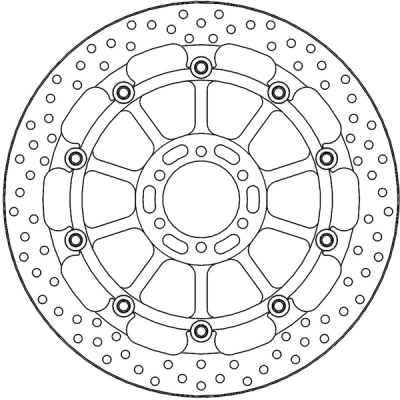 Disc frana MOTO-MASTER BRAKE ROTOR FLOAT ROUND APRILIA	TUONO 660 ABS