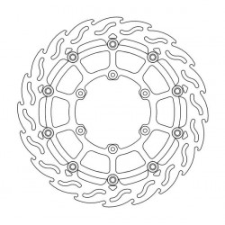 Disc de frana MOTO-MASTER BRAKE ROTOR FLOAT FLAME YAMAHA	YZ 450 FX 23