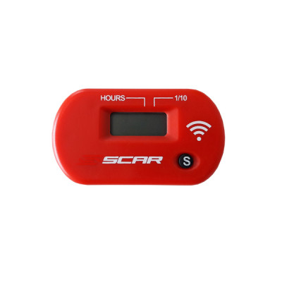 Ceas moto HOUR METER cu Wireless RED