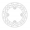 Disc frana MOTO-MASTER HALO REAR DISC KAWASAKI ZX-6 R 636 ABS