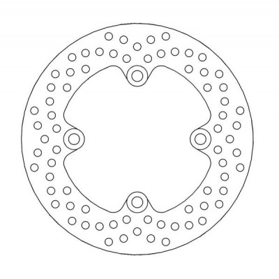 Disc frana MOTO-MASTER HALO REAR DISC KAWASAKI ZX-6 R 636 ABS