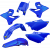 Kit plastice CYCRA P-FLOW YZ 15-19 BLUE thumb