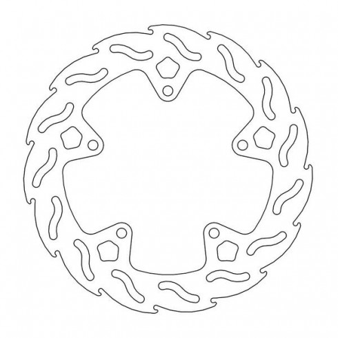 Disc frana MOTO-MASTER BRAKE ROTOR FIX FLAME RIGHT YAMAHA XJ 6 16 Disc frana MOTO-MASTER BRAKE ROTOR FIX FLAME RIGHT YAMAHA XJ 6 16