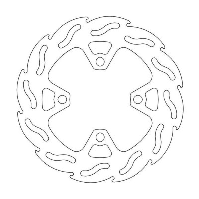 Disc frana MOTO-MASTER FLAME REAR DISC KAWASAKI KFX 450 R 2x4
