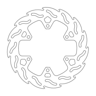 Disc de frana MOTO-MASTER BRAKE ROTOR FLAME DUCATI	MONSTER 937 ABS 23