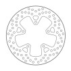 Disc frana MOTO-MASTER BRAKE ROTOR ROUND KTM SUPER DUKE 1290 R ABS Disc frana MOTO-MASTER BRAKE ROTOR ROUND KTM SUPER DUKE 1290 R ABS thumb