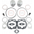 Kit piston WISECO PISTON KIT SKI DOO MX-Z 440 98 thumb