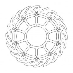 Disc frana MOTO-MASTER BRAKE ROTOR FLOAT FLAME SUMO APRILIA SXV 550 12 Disc frana MOTO-MASTER BRAKE ROTOR FLOAT FLAME SUMO APRILIA SXV 550 12
