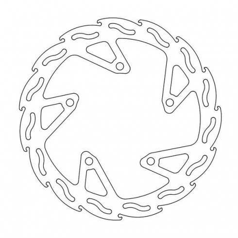 Disc frana MOTO-MASTER BRAKE ROTOR FIX FLAME RIGHT KAWASAKI Z 125 ABS 23 Disc frana MOTO-MASTER BRAKE ROTOR FIX FLAME RIGHT KAWASAKI Z 125 ABS 23