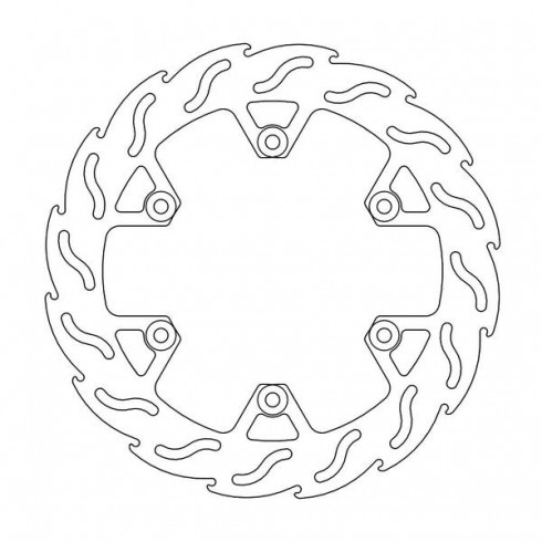 Disc frana MOTO-MASTER MM FLAME REAR DISC MT-01 1700 11 Disc frana MOTO-MASTER MM FLAME REAR DISC MT-01 1700 11