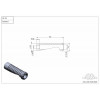 Scarite moto GILLES FOOTREST KIT RACE BK \\