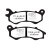 Placute frana EBC BRAKE PAD CARBON SCOOTER thumb