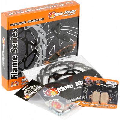 Kit disc de frână + plăcuțe  MOTO-MASTER BRAKE KIT FLOAT OVERSIZE z