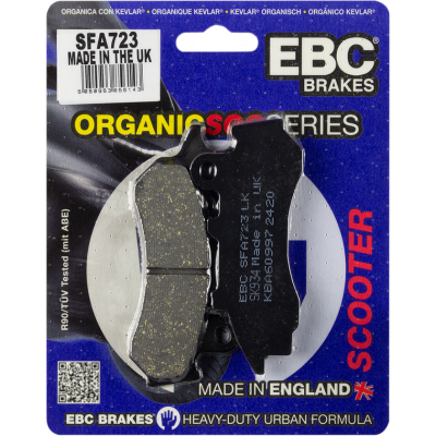 Placute frana moto EBC SFA ORG SCOT PCX SFA723 Placute frana moto EBC SFA ORG SCOT PCX SFA723