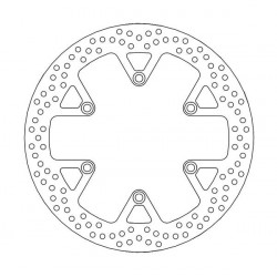 Disc frana MOTO-MASTER BRAKE ROTOR FIX ROUND L/R HONDA VF 750 C 03 Disc frana MOTO-MASTER BRAKE ROTOR FIX ROUND L/R HONDA VF 750 C 03