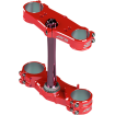 Triple clamp SCAR pentru HONDA CR/CRF RED thumb