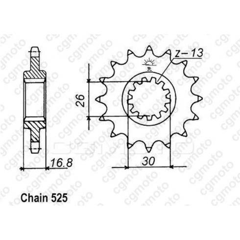 Kit lant si pinioane REGINA HONDA CBR600F 01-06 Kit lant si pinioane REGINA HONDA CBR600F 01-06