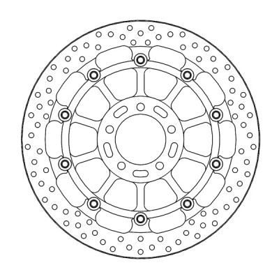 Disc frana MOTO-MASTER BRAKE DISC HALO FLOAT L/R KTM	DUKE 890 ABS 23