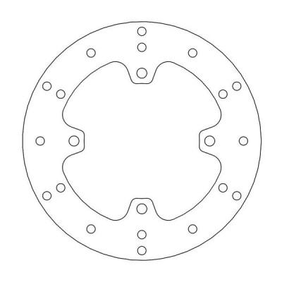 Disc frana MOTO-MASTER REAR DISC ROUND POLARIS SPORTSMAN 800 EFI 4X4 07