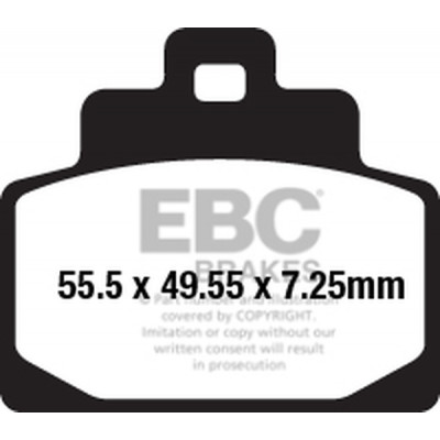 Placute frana EBC HH SINT SCOOTER SFA681HH Placute frana EBC HH SINT SCOOTER SFA681HH