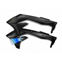 Capace plastice radiator CYCRA P-FLOW RMZ 250/450 08-17 BLACK