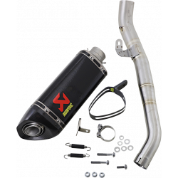 Toba esapament AKRAPOVIC CF STREET TRIPLE Toba esapament AKRAPOVIC CF STREET TRIPLE