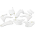 Kit plastice CYCRA P-FLOW CRF250/450 13-16 WHITE thumb