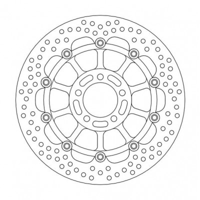 Disc frana MOTO-MASTER HALO FRONT DISC KAWASAKI KAWASAKI ZX-6 R 600