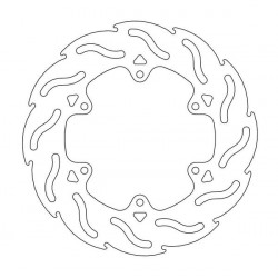 Disc frana MOTO-MASTER BRAKE ROTOR FIX FLAME LEFT VESPA GTS 125 IGET ABS 22