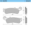 Placute frana MOTO-MASTER MM BRAKEPAD 099812