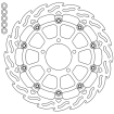 Disc de frana MOTO-MASTER BRAKE ROTOR FLOAT FLAME KAWASAKI ZX-10 R 1000 ABS 22-23 thumb