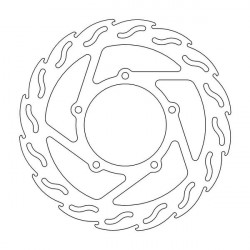 Disc frana MOTO-MASTER BRAKE ROTOR FLAME TRIUMPH BONNEVILLE 865 T100 15