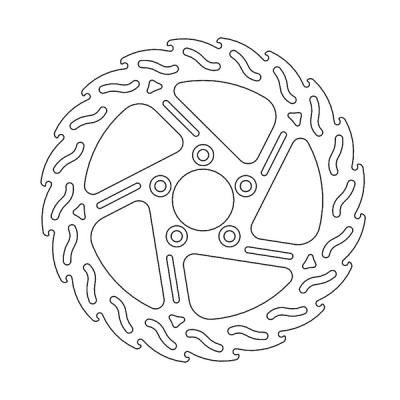 Disc frana MOTO-MASTER BRAKE ROTOR FIX FLAME R Harley Davidson FLHXS 1868 ABS 23