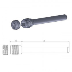 Piesă pentru suspensie MOTO-MASTER BRAKE CALIPER PIN KTM DUKE 125 ABS 23 Piesă pentru suspensie MOTO-MASTER BRAKE CALIPER PIN KTM DUKE 125 ABS 23