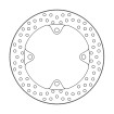 Disc frana spate MOTO-MASTER BRAKE DISC HALO HONDA X-ADV 750 ABS 23 thumb