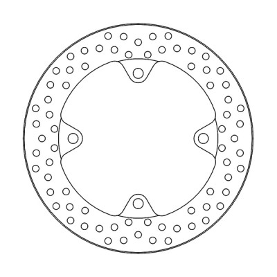 Disc frana spate MOTO-MASTER BRAKE DISC HALO HONDA X-ADV 750 ABS 23 Disc frana spate MOTO-MASTER BRAKE DISC HALO HONDA X-ADV 750 ABS 23