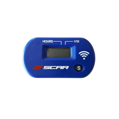 Ceas moto HOUR METER cu Wireless BLUE
