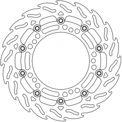 Disc frana MOTO-MASTER BRAKE ROTOR FLAME 5.5MM KAWASAKI Z 900 RS ABS