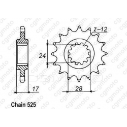 Kit lant si pinioane REGINA HONDA CBR600F 97-98 Kit lant si pinioane REGINA HONDA CBR600F 97-98