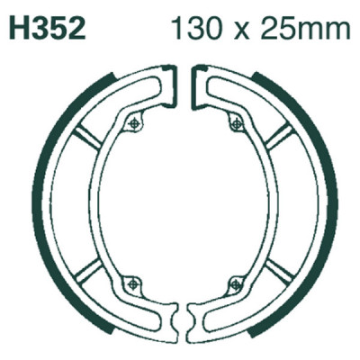 Saboti frana EBC H352 Saboti frana EBC H352