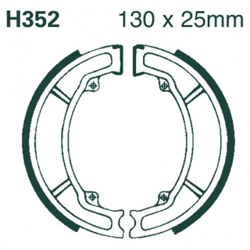 Saboti frana EBC H352 Saboti frana EBC H352