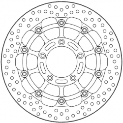 Disc frana fata MOTO-MASTER BRAKE DISC FLOAT HALO PRO MV AGUSTA RUSH 1000 ABS 23 Disc frana fata MOTO-MASTER BRAKE DISC FLOAT HALO PRO MV AGUSTA RUSH 1000 ABS 23