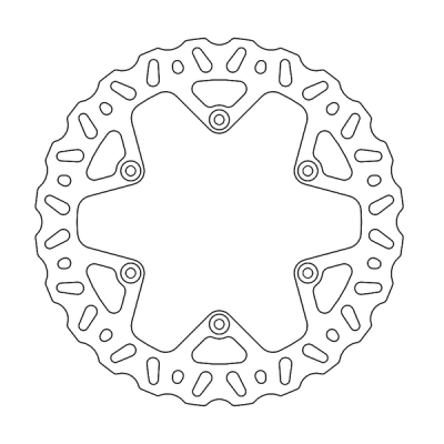 Disc frana MOTO-MASTER BRAKE ROTOR NITRO MX REAR