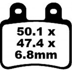 Placute frana EBC SFA ORG SCOOTER SFA350