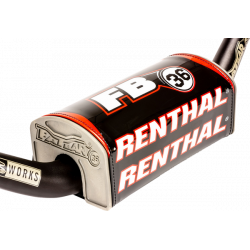 Burete ghidon RENTHAL FATBAR 36 PAD BK/WT/RD