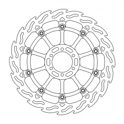 Disc frana MOTO-MASTER BRAKE ROTOR FLOAT FLAME R APRILIA TUONO V4 1100 RR ABS 23 Disc frana MOTO-MASTER BRAKE ROTOR FLOAT FLAME R APRILIA TUONO V4 1100 RR ABS 23