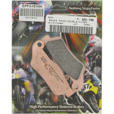 Placute frana EBC EPFA SIN EXT PRO EPFA181HH