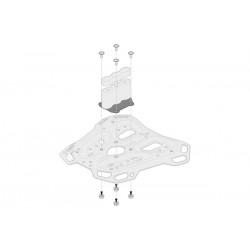 Suport cutie portbagaj SW-MOTECH LUGGAGE ADVENTURE-RACK AD z
