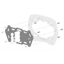 Kit montaj valize SW-MOTECH SIDE CARRIER ADP KIT PRO 1 Kit montaj valize SW-MOTECH SIDE CARRIER ADP KIT PRO 1